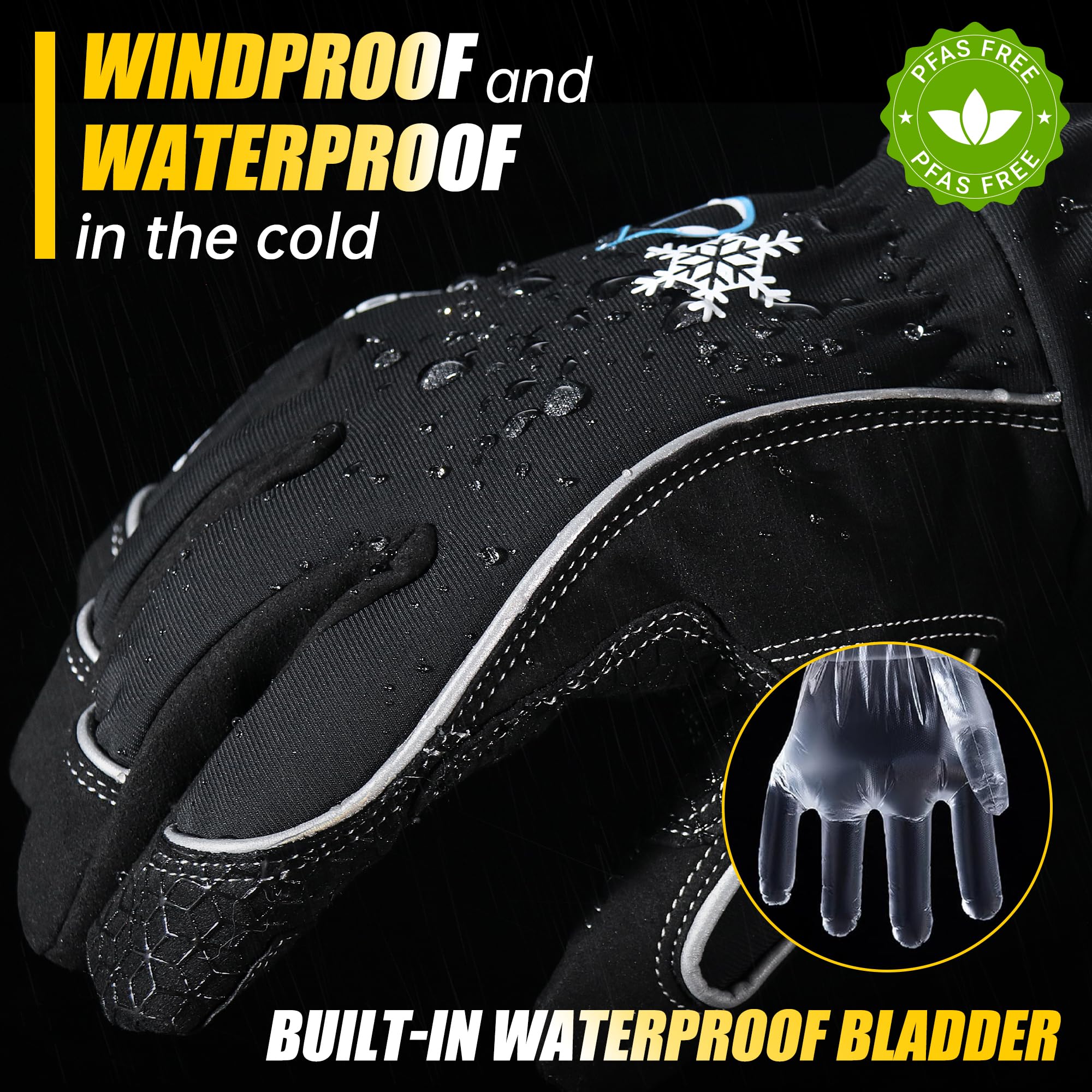 Handlandy gloves with reinforced palm and fingertips for secure grip.