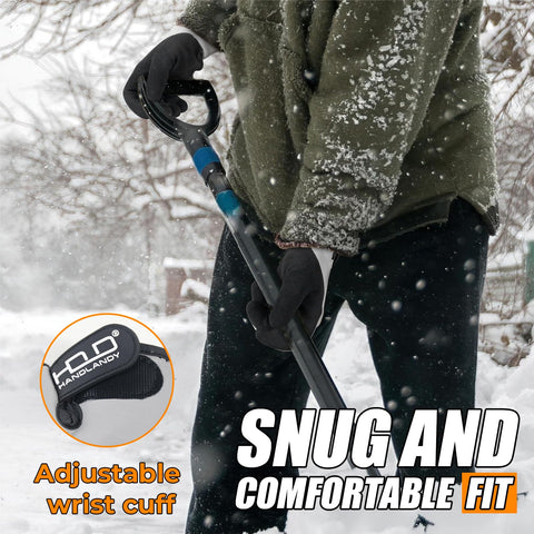 HANDLANDY snug cuff seals warmth during freezing conditions