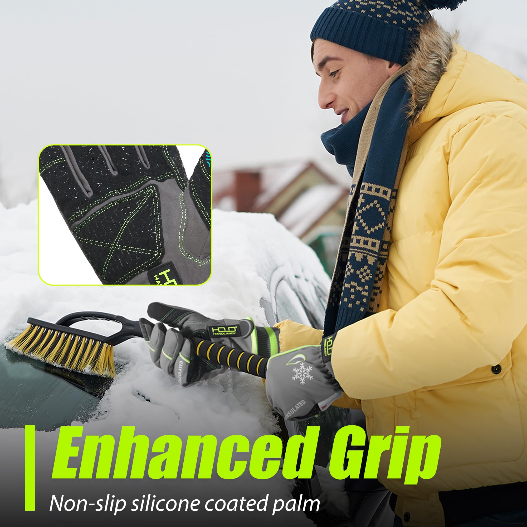 HANDLANDY thinsulate warmth layer providing slim, flexible warmth