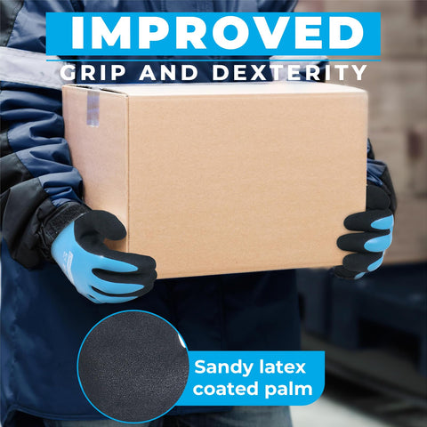 HANDLANDY winter gloves offer dexterity with warmth for precise tasks.