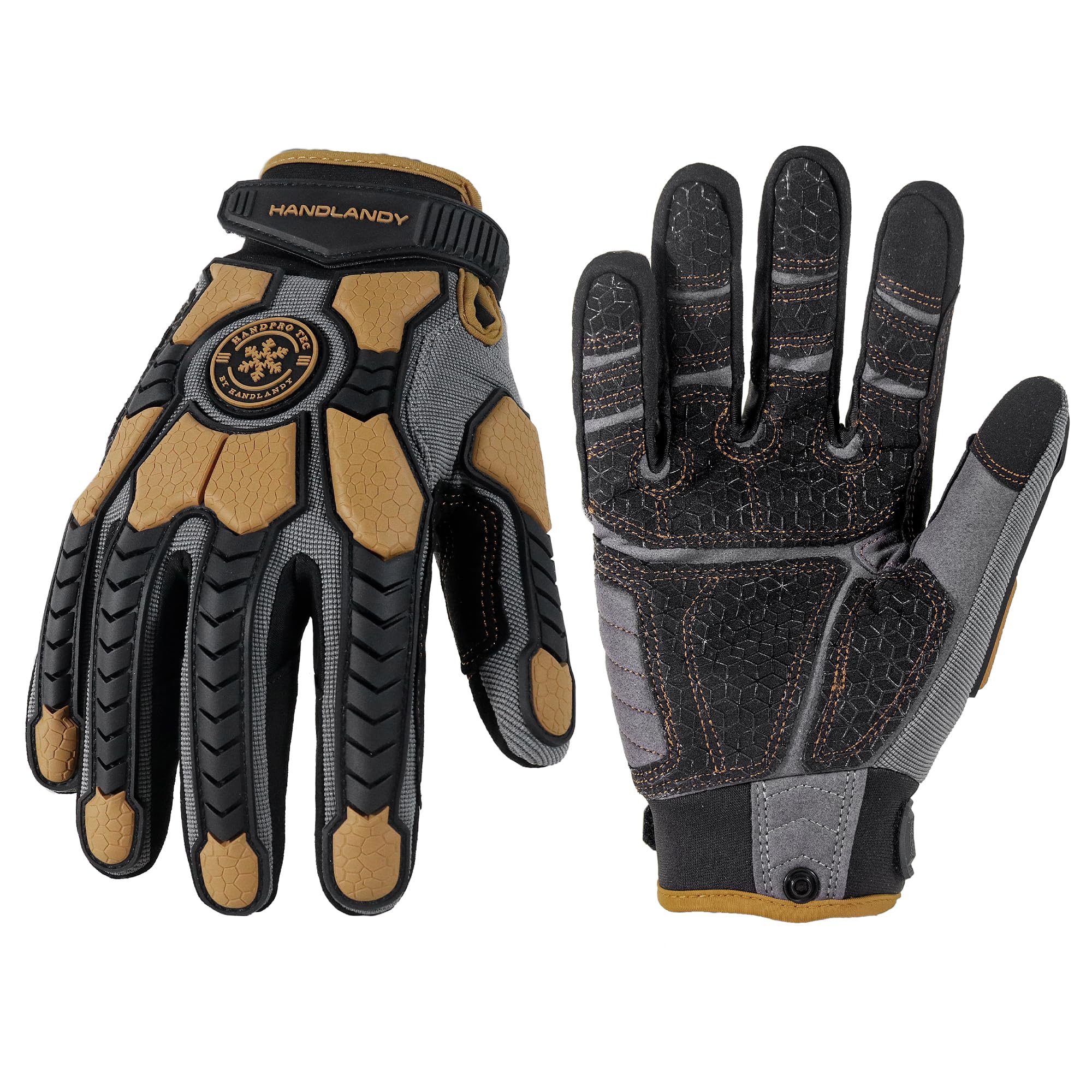 HANDLANDY winter gloves with insulated warmth for chilly work sites
