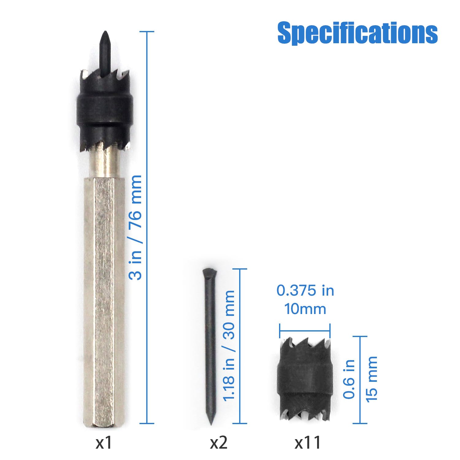 Handook Spot Weld Cutter blade replacement pack for continuous performance.