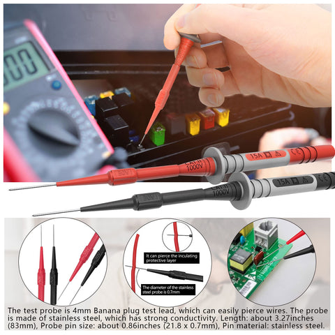 HANDSKIT Crocodile Clips for secure connections during diagnostics.