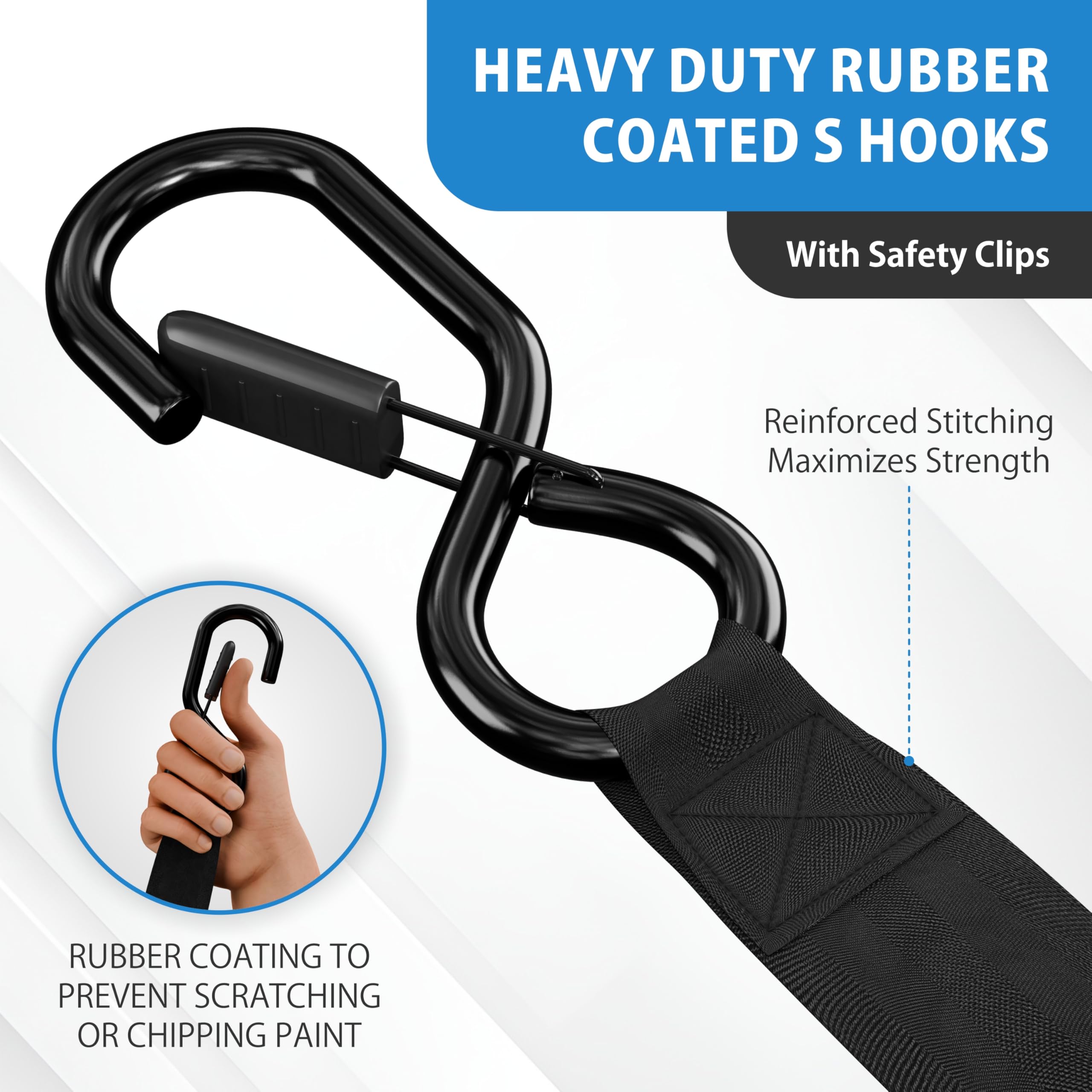 HANDT coated S-hooks prevent loosening during transport