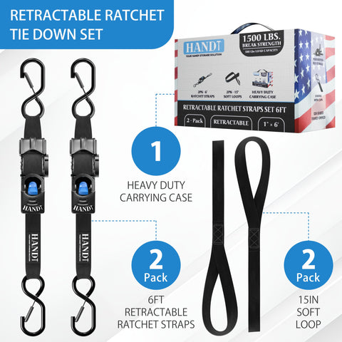 HANDT soft loops protect surfaces when securing cargo with straps