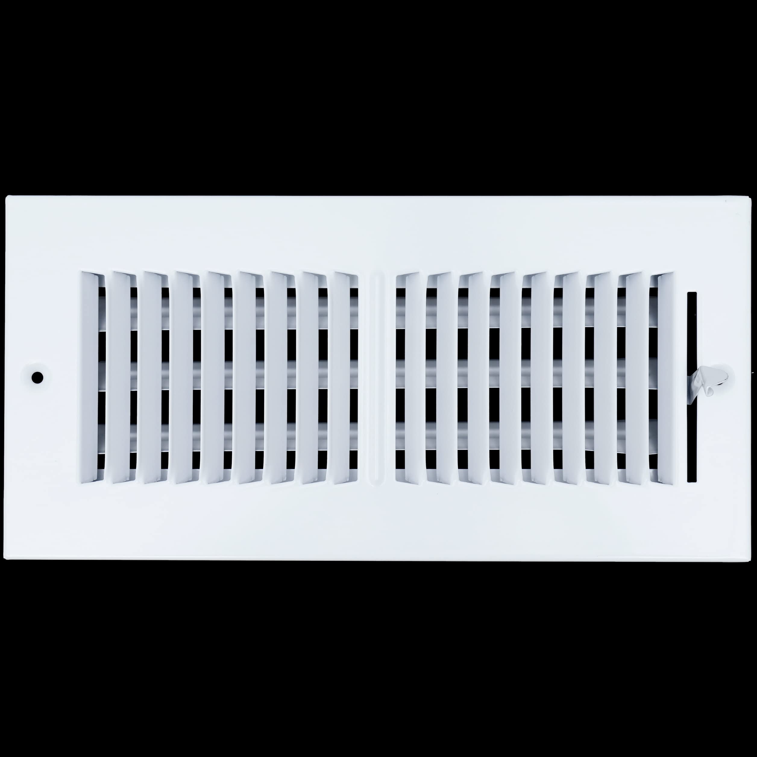 Handua closeup of 2-way louvers for directional airflow control