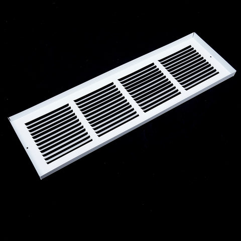Handua vent cover mounted with included screws for easy installation.