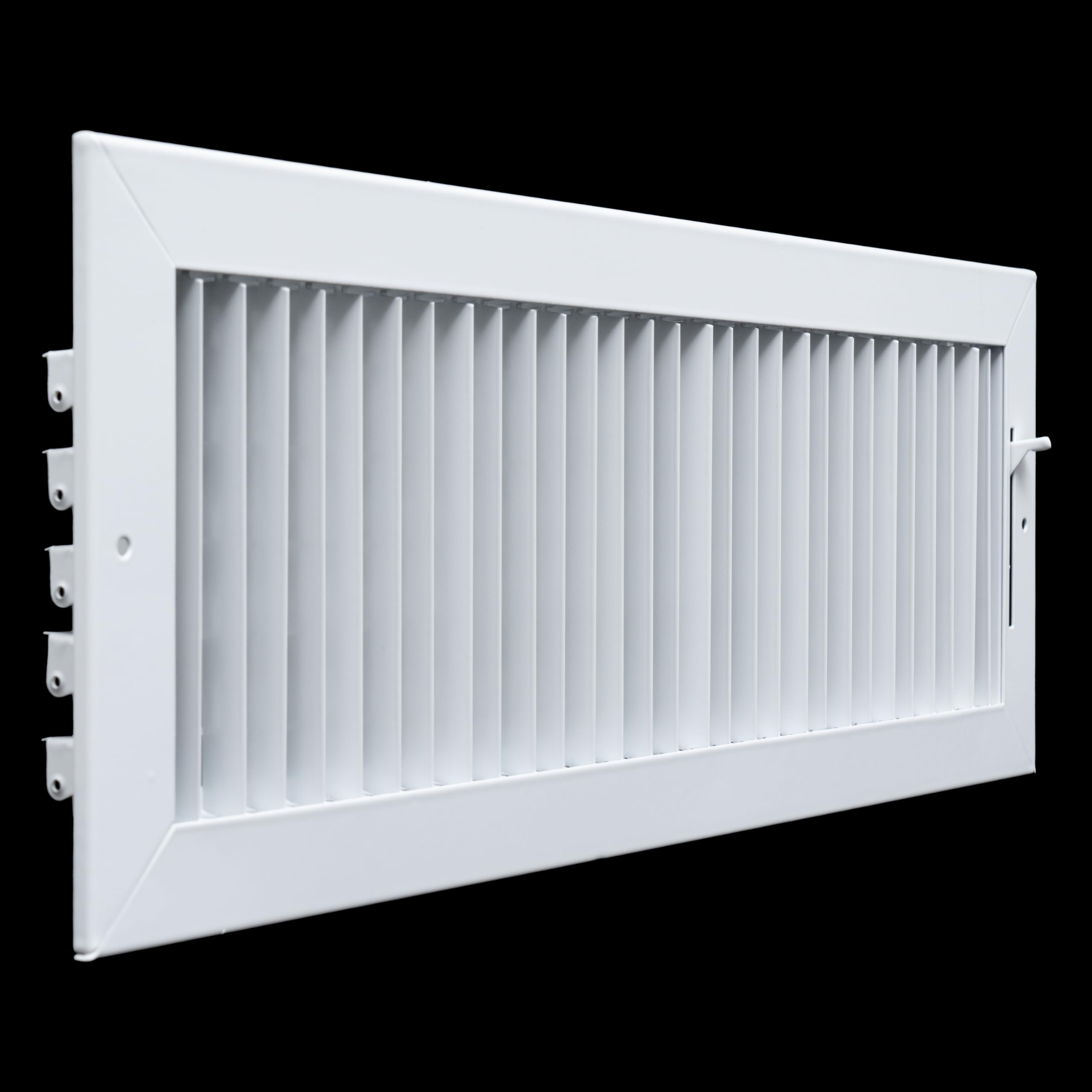 Close-up of Handua durable powder-coated steel frame for durability.