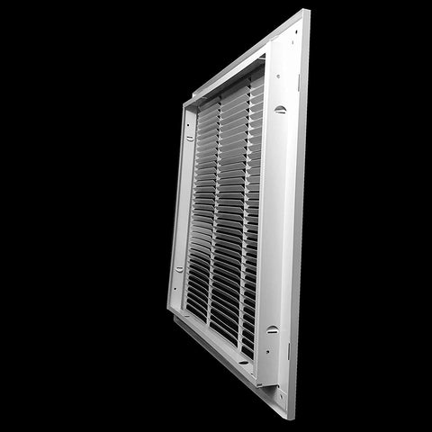 Handua modern white air vent grille adds contemporary look