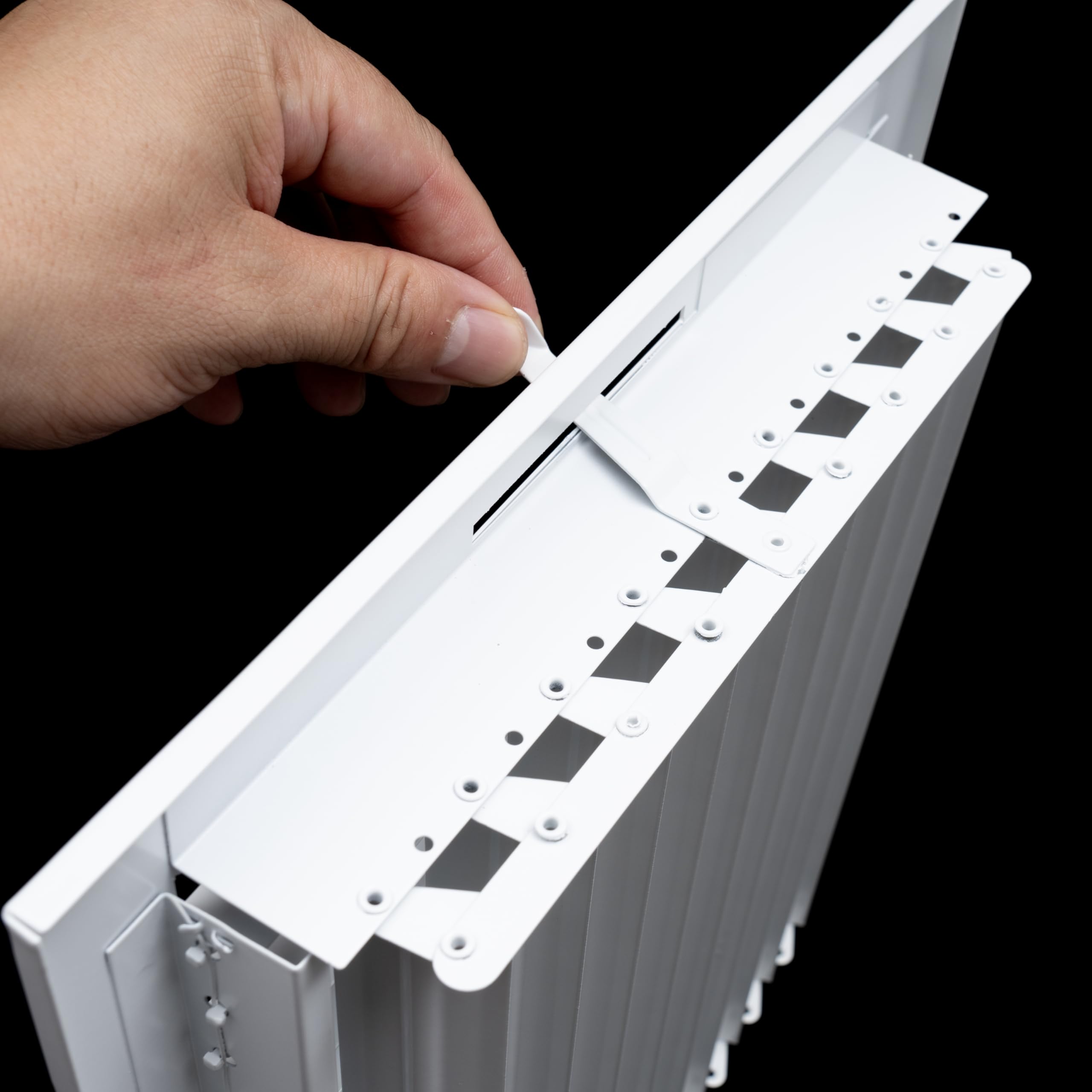 Screws included for quick, secure Handua vent installation.