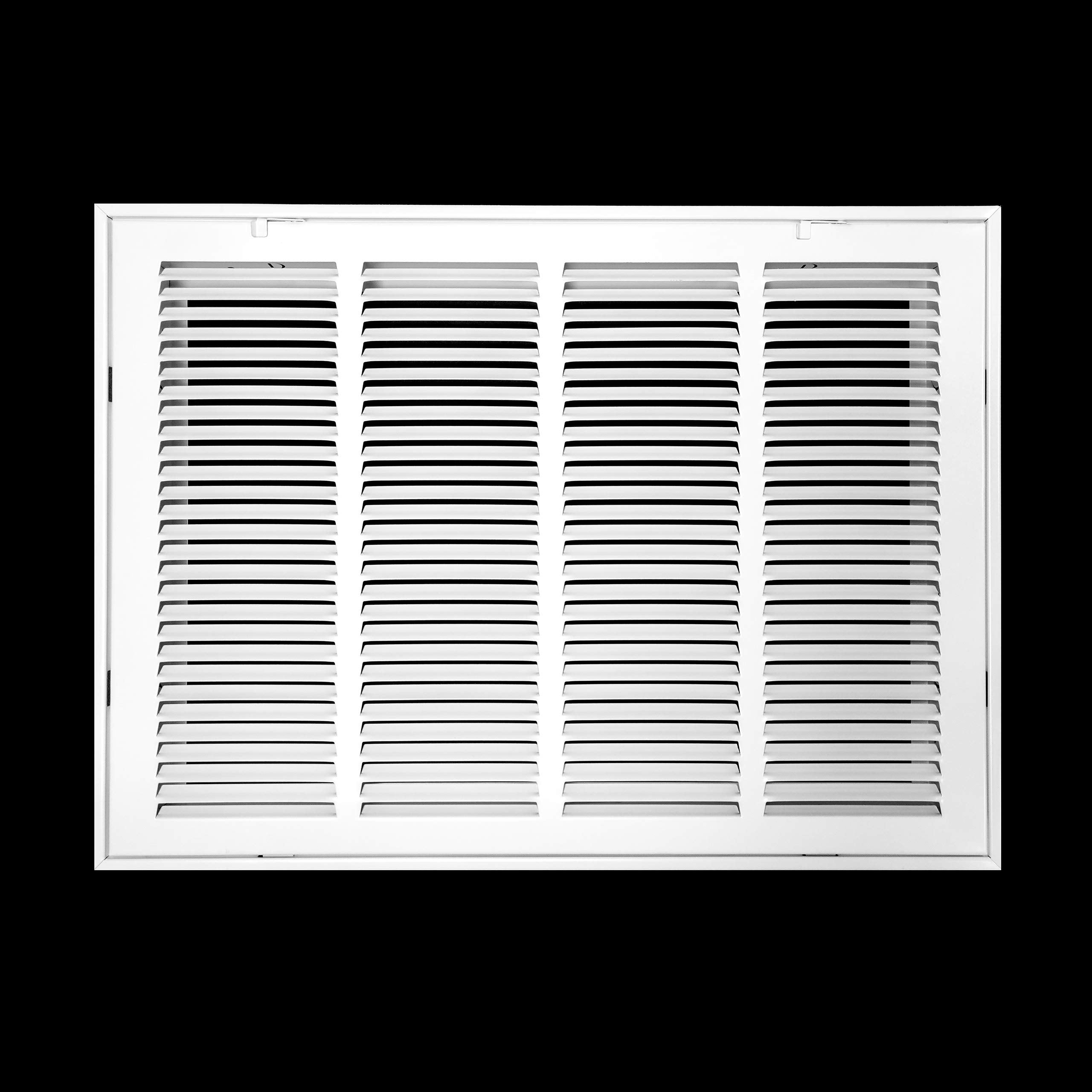 Handua removable door access on grille enables quick filter changes.