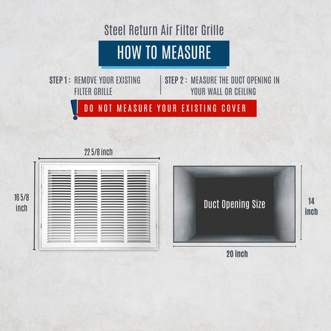 Handua steel return air grille closeup finish highlights powder coating.