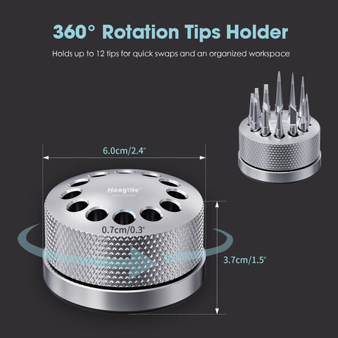 Hanglife narrow screwdriver ettr tips enable precise adjustment in tight spots.