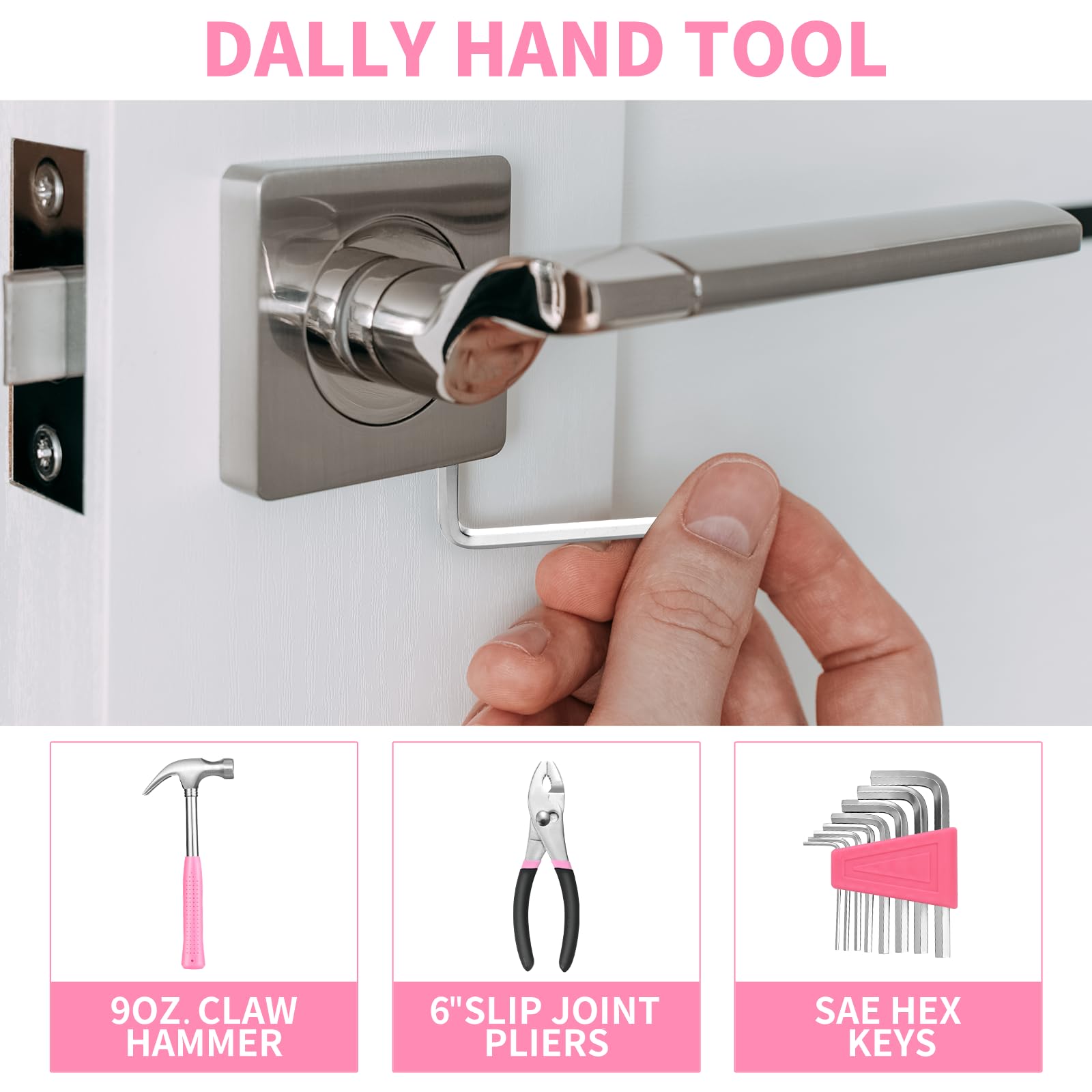 HANGYING hammer in toolbox for sturdy furniture assembly tasks