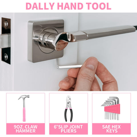 HANGYING hammer in toolbox for sturdy furniture assembly tasks
