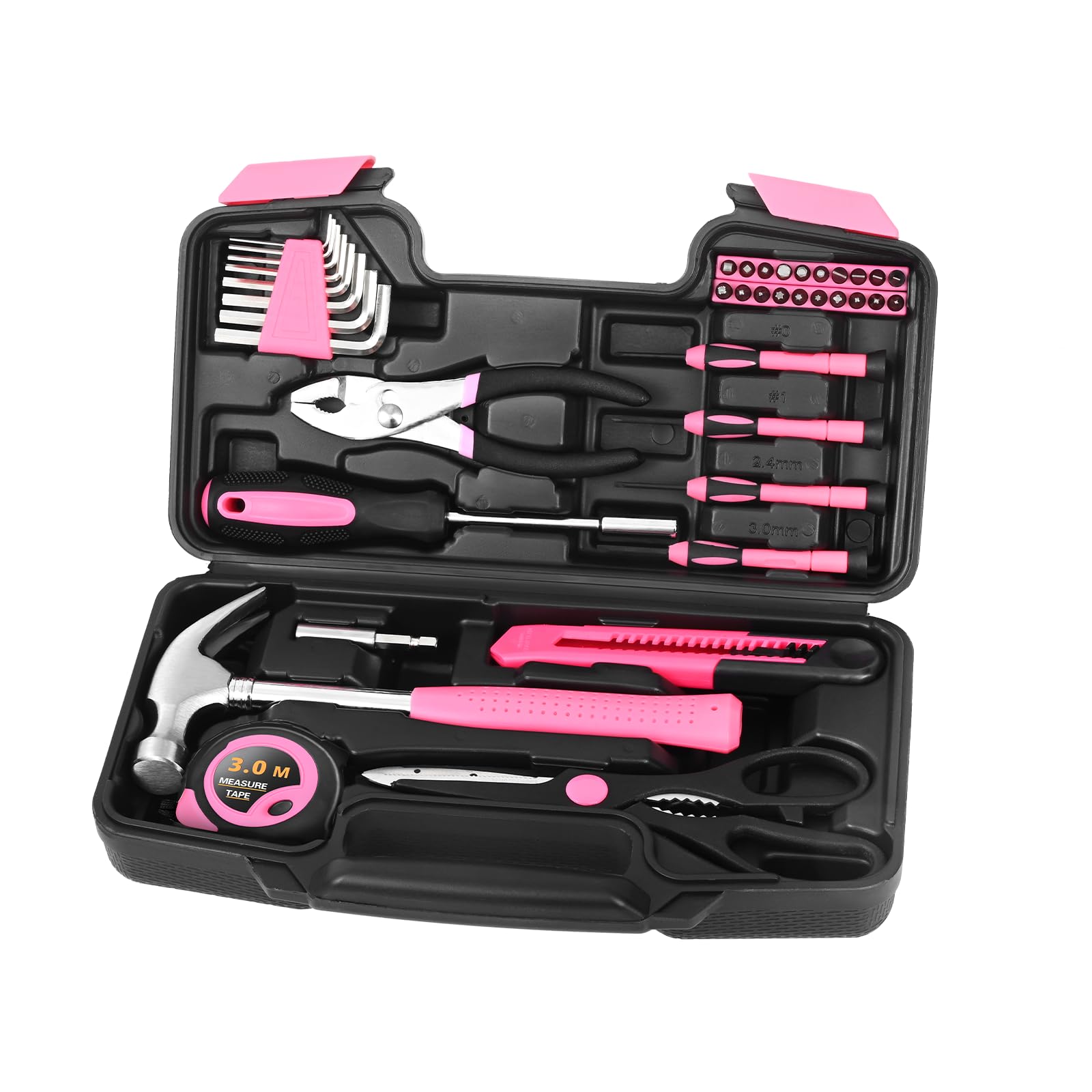 HANGYING portable toolbox with carry handle for on-the-go use