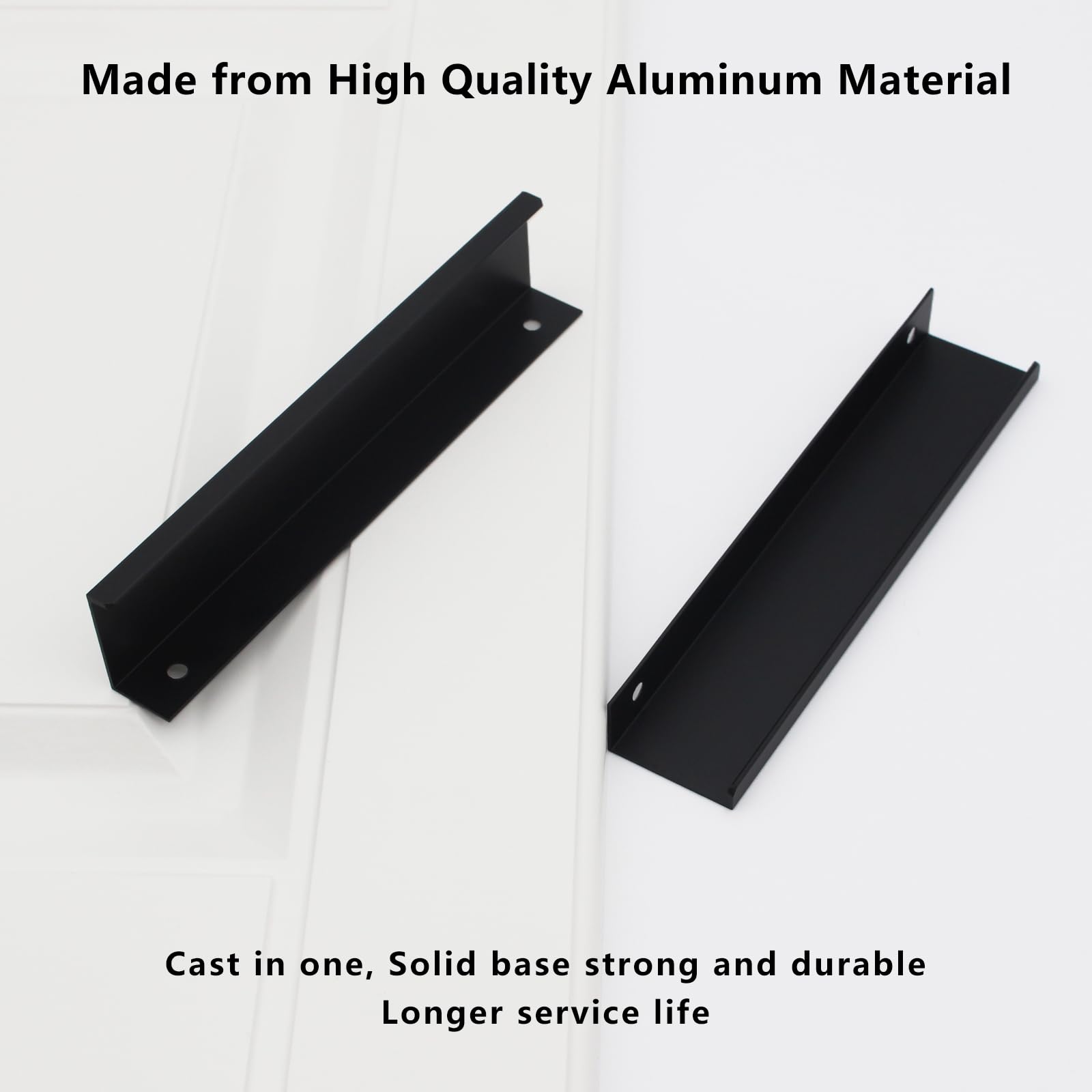 HANIHUA concealed tab pulls elevate interior decor with a modern minimal look.