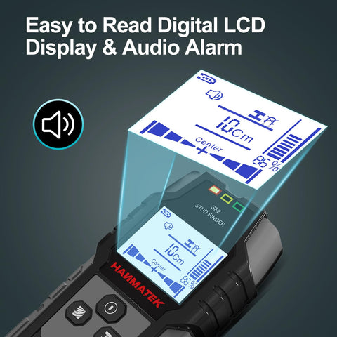 HANMATEK audible alarm and color indicators guide quick detection.