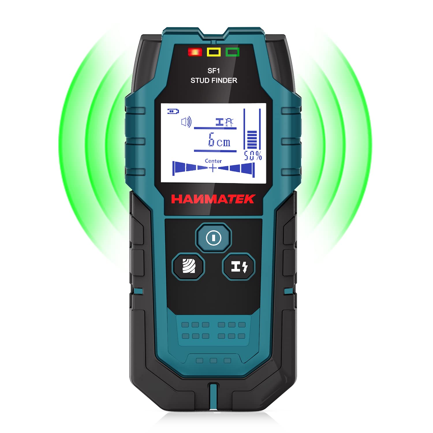 HANMATEK ergonomic grip reduces hand fatigue during scanning.