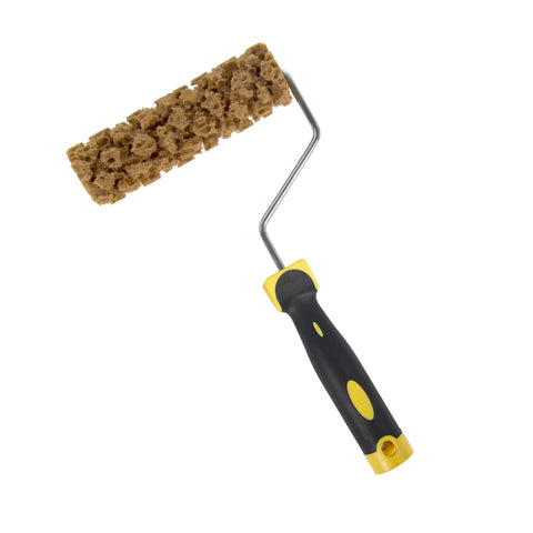 Hanroy sponge roller enables faux finishing textures on surfaces.