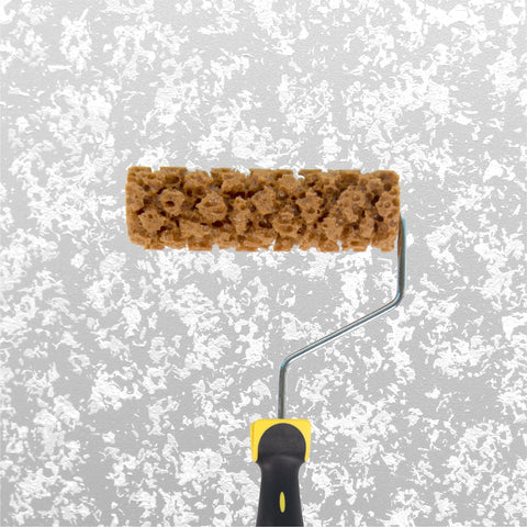 Hanroy sponge paint roller 6-inch for easy texture patterns on walls.
