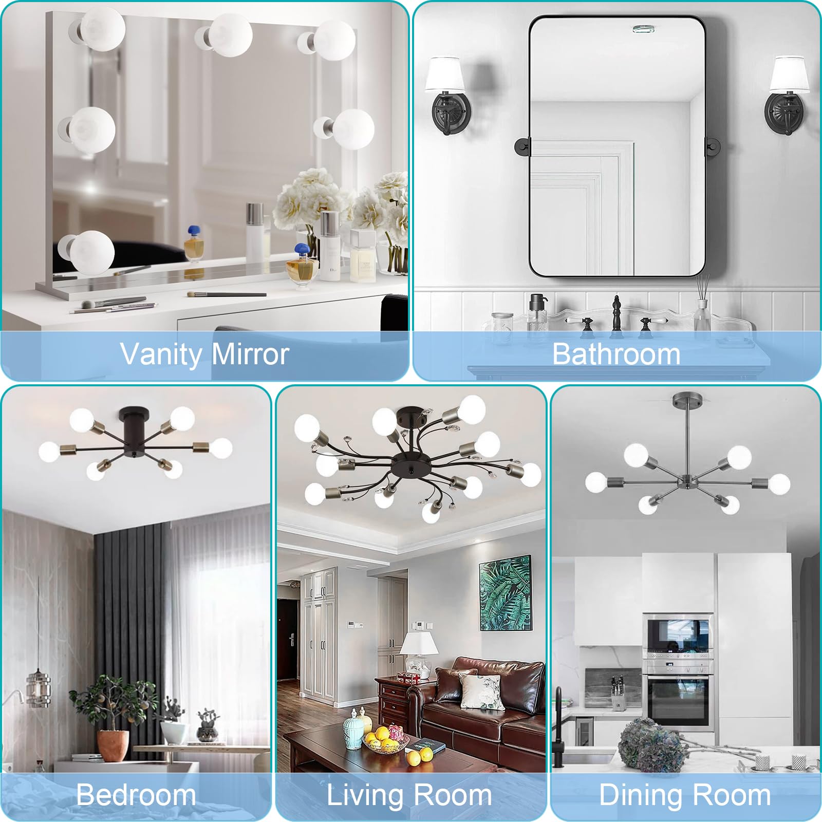 Hansang CRI85 high-visibility LED bulb enhances true color rendering.