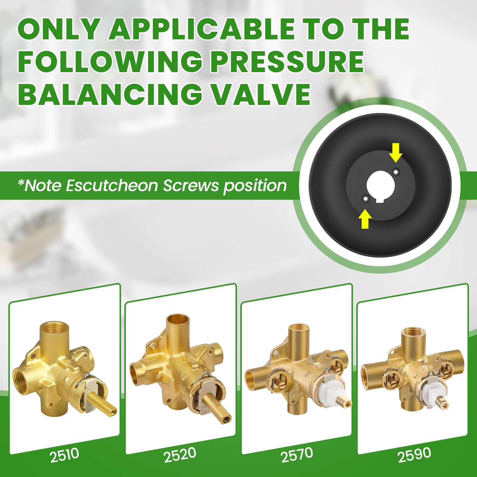 Hansengroyi Moen Posi-Temp 2570 trim valve for reliable performance