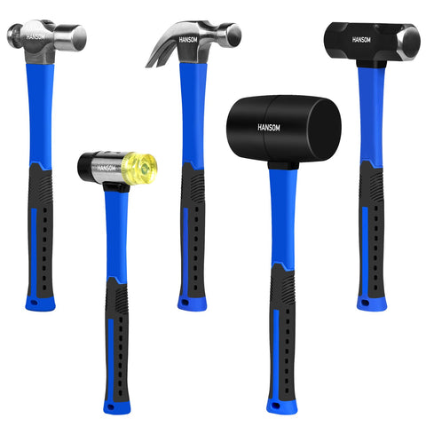 HANSOM 5-Pack rubber mallet for soft tapping and precise assembly.