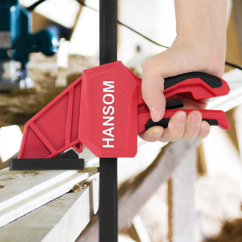 Sturdy nylon bar and heat-treated rail resist bending under pressure.