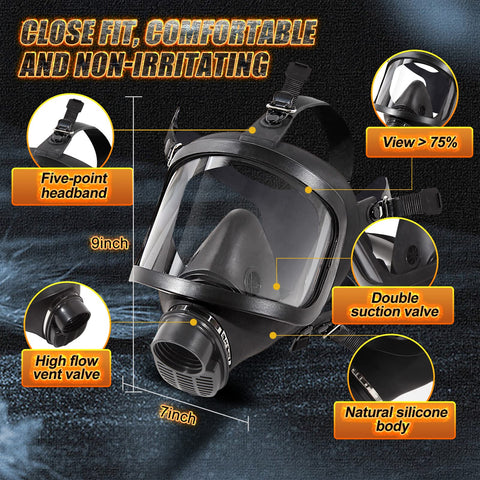 HANUU gas mask speaking diaphragm enables clear communication on site