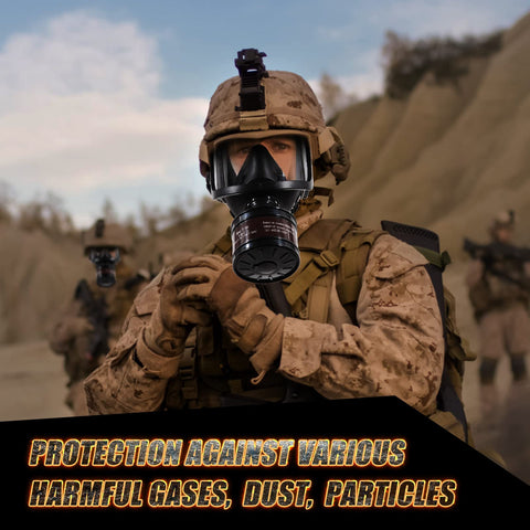 HANUU packaging includes mask and filter for ready-to-use protection