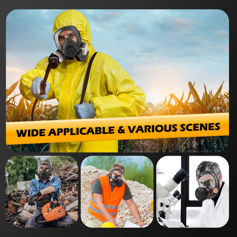 HANUU use-case image shows chemical, painting, or workshop applications