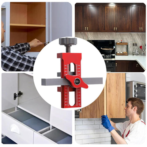 Hanzapor clear measurement markings image emphasize precise hardware placement.
