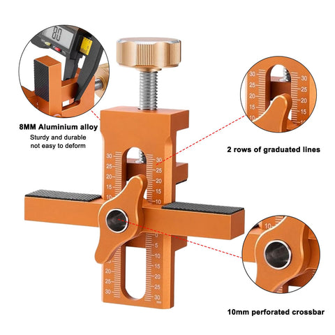 Hanzapor depth-stop drill bits set for clean, controlled hole drilling.