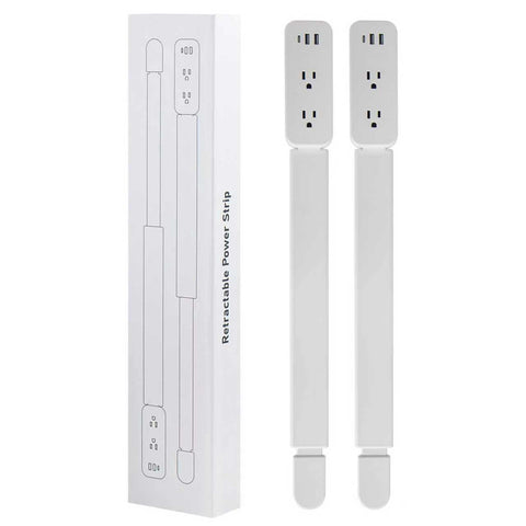 haodsso outlet extender rotates 180°, easy access to outlets behind furniture
