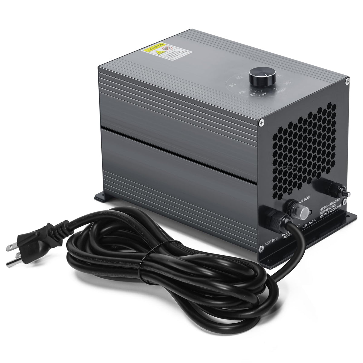 Haoguo bilge heater with built-in thermostat warms engine compartments efficiently.