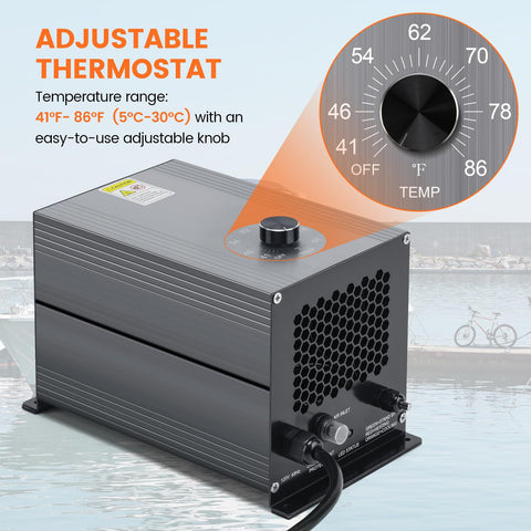 Haoguo bilge heater installed in cabin assembly for reliable cold protection.