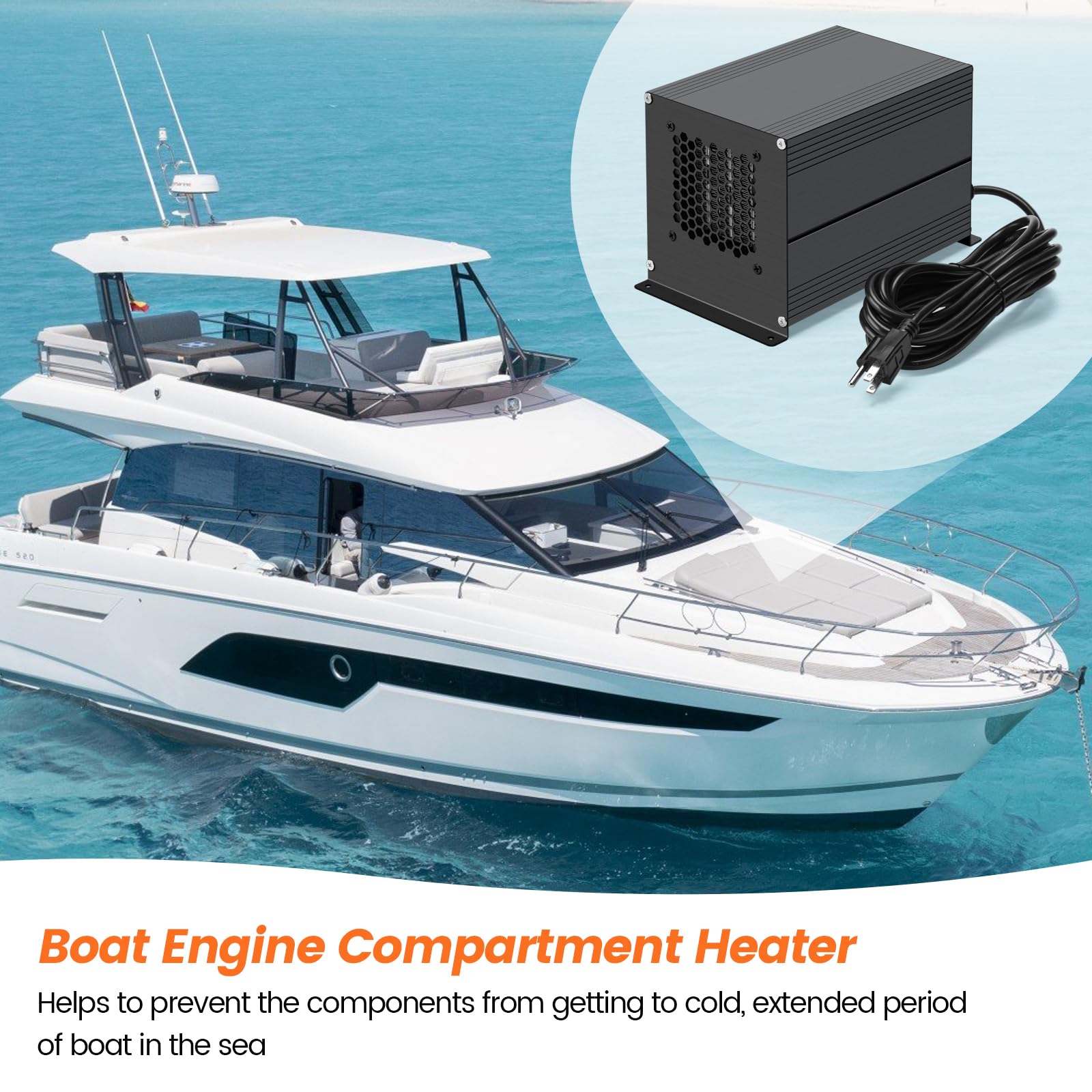 Haoguo boats up to 500 cubic feet capacity shown in application context.