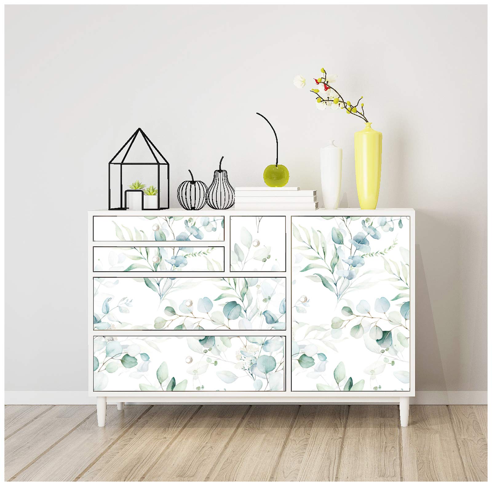HAOKHOME reusable peel-and-stick wallpaper with easy repositioning.