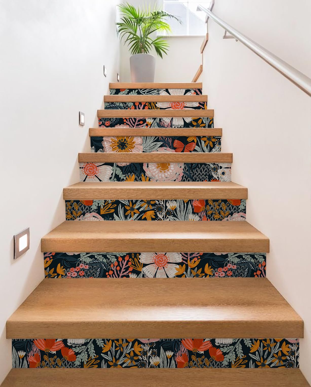 HAOKHOME durable vinyl with matte finish for long-lasting decor.