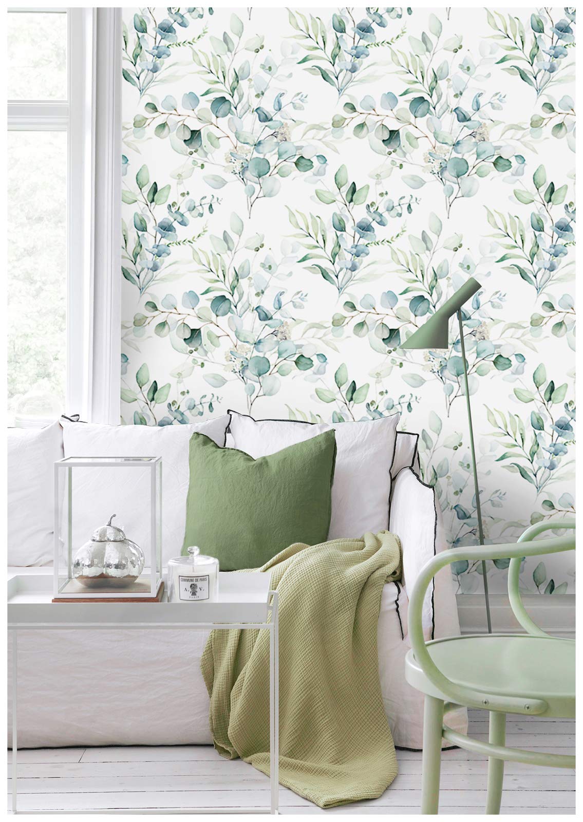 HAOKHOME wallpaper roll suitable for kitchen backsplash or accent walls.