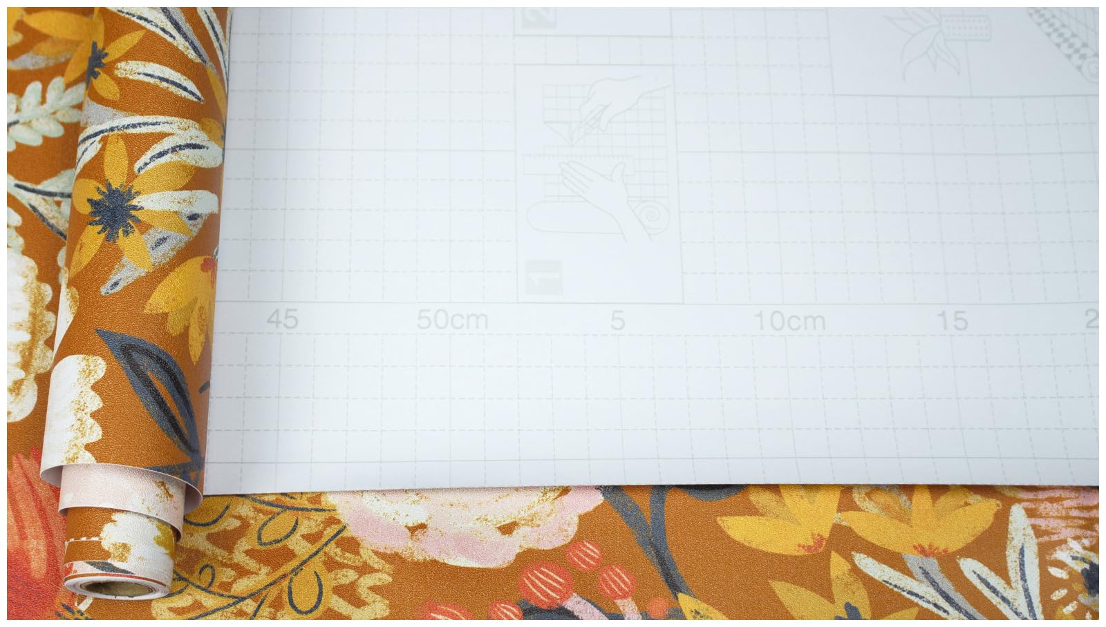 HAOKHOME color swatch orange pink adds cheerful vibe.