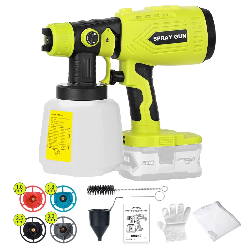HaopkZapyr cordless HVLP sprayer ready for portable painting projects.