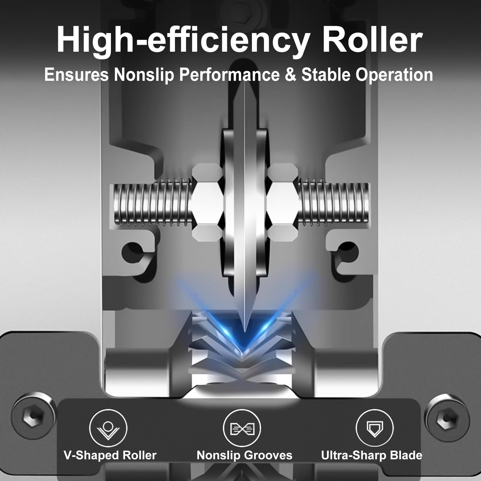 HAOYOO wire stripper adjustable blade height for custom cuts