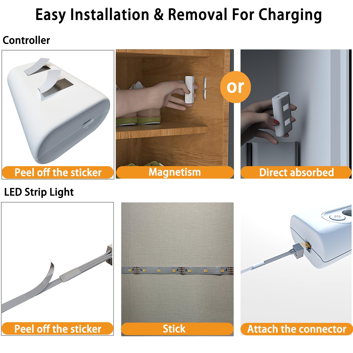 Hapfish magnetic control box enables easy removal and charging