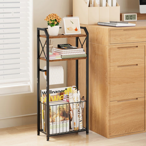 Multipurpose design suits entryways, kitchens, or laundry rooms