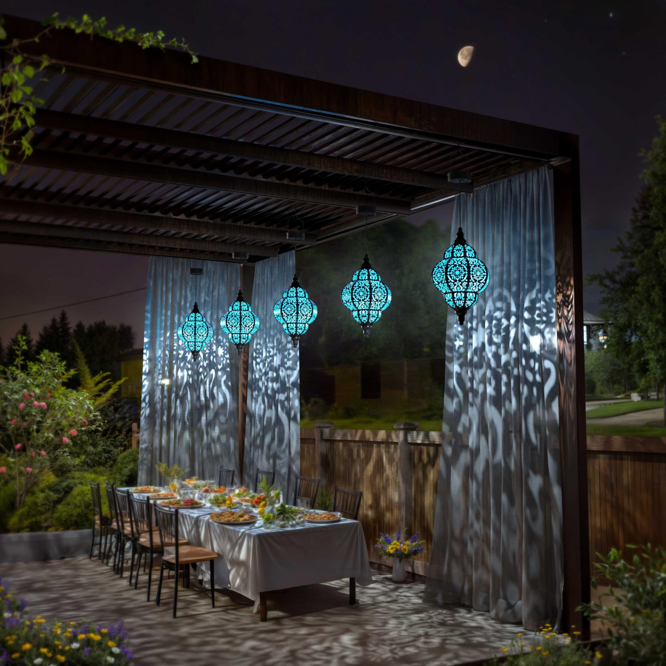 Hapjoy plastic garden decor is built to endure all weather conditions.