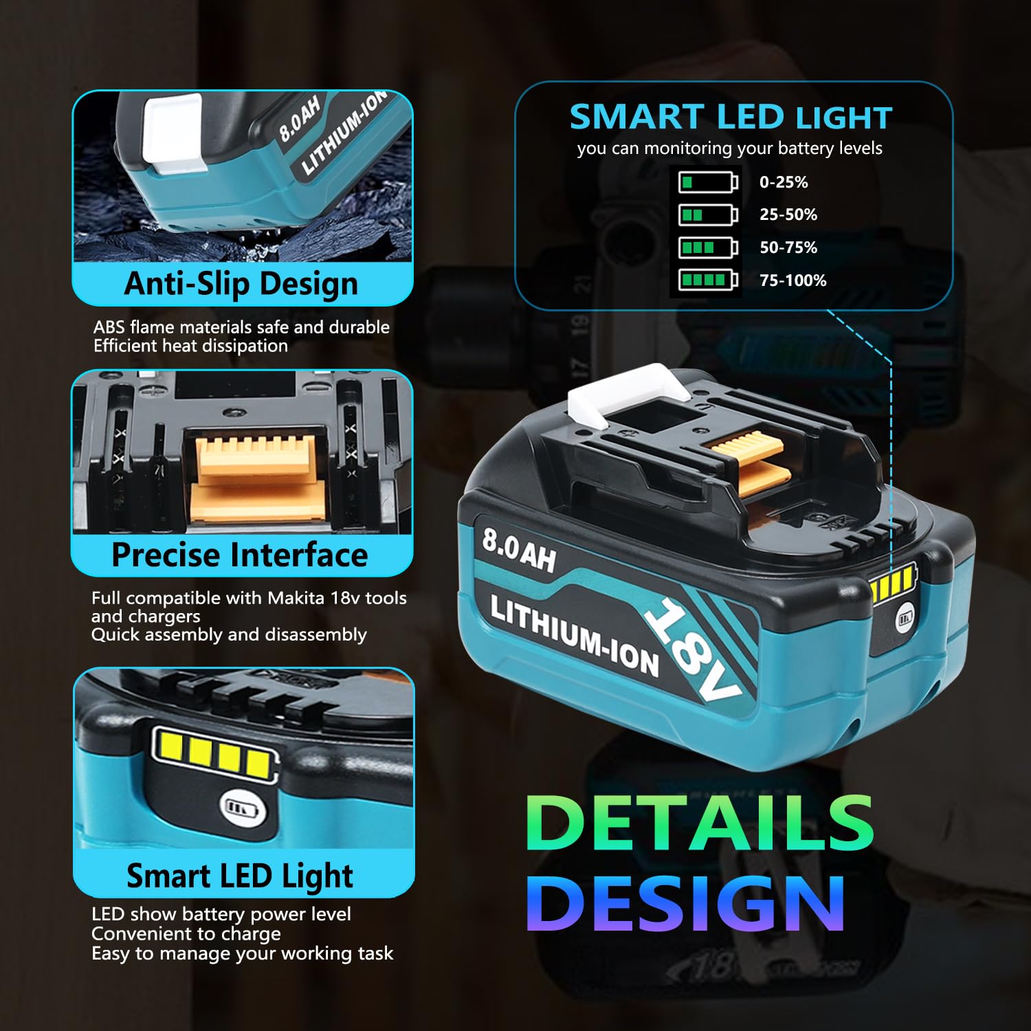 HAPPLYS durable cell pack built for reliable daily use