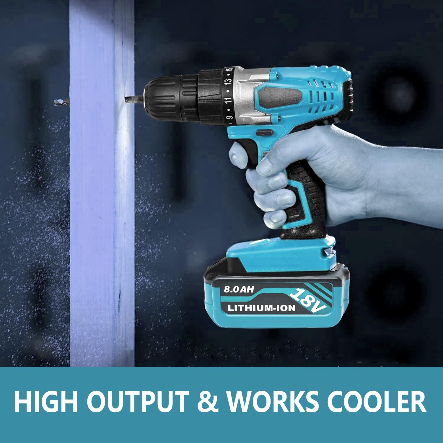HAPPLYS durable, lightweight design for busy job sites.