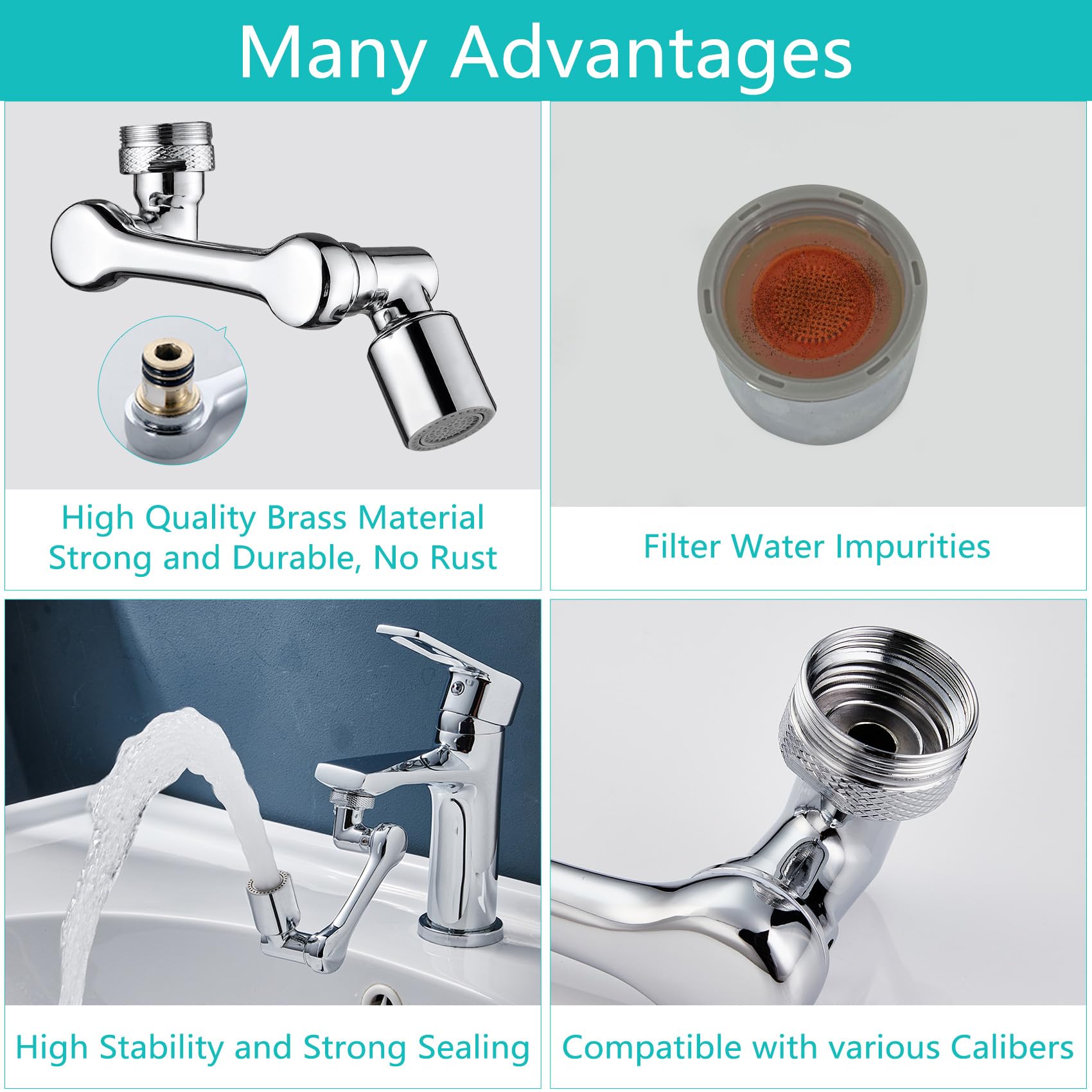 HAPPUP filter screen image highlights multi-layer filtration for clearer water.